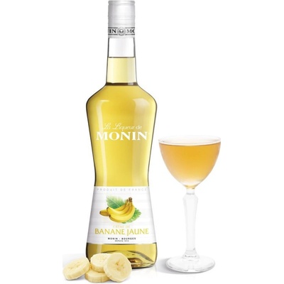 Monin La Liqueur Banana 20% 0,7 l (holá láhev)