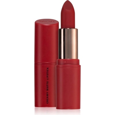 MUA Makeup Academy Creamy Matte krémový rúž s matným efektom Razzleberry 3,2 g