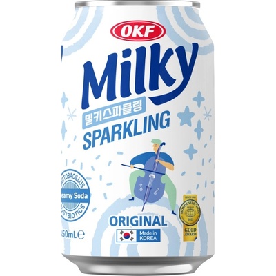 OKF Milky Original Milk Sparkling Drink 350 ml