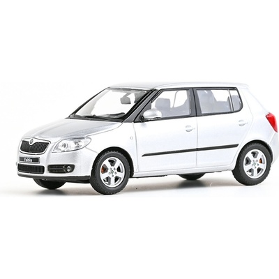 ABREX Škoda Fabia II HB 2006 stříbrná 143AB-008AB 1:43