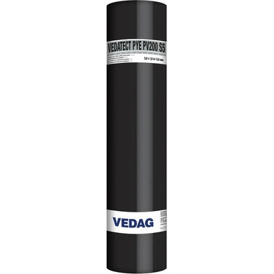 BMI střešní a hydroizolační systémy s.r.o. - Icopal Vedag Vedag VEDATECT PYE PV 200 S5 mineral, tl. 5,0 mm, modifikace -25°C (rol. 5 m²)