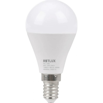 Retlux RLL 636 G45 E14 miniG 8W CW D