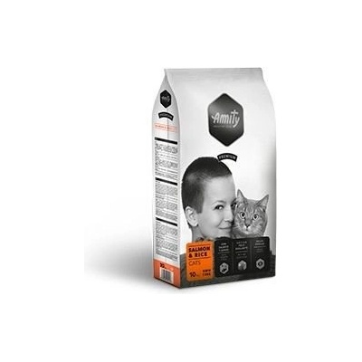 AMITY premium cat SALMON rice 10 kg