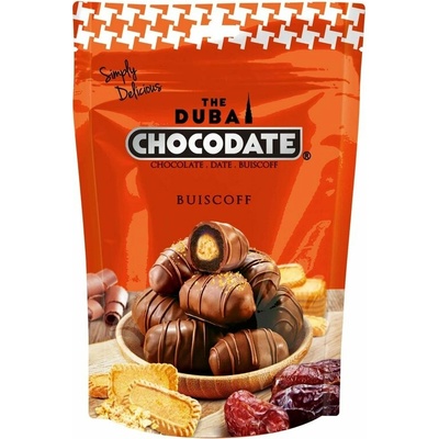 DUBAJ Chocodate čokodatle s Buiscoffem v čokoládě 90 g