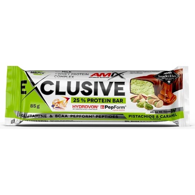 Amix Exclusive Protein Bar 85g – Hledejceny.cz
