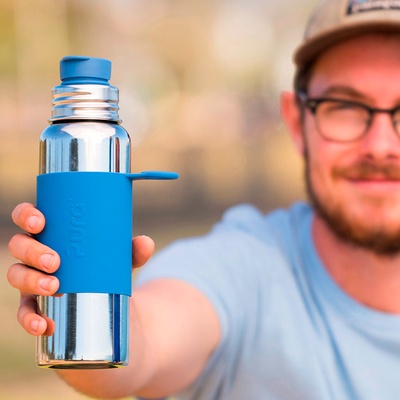 Pura Termo láhev se sportovním uzávěrem sv.Zelená 650 ml