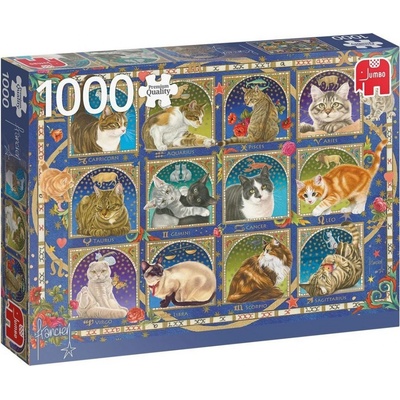 JUMBO Kočičí horoskop 1000 dílků