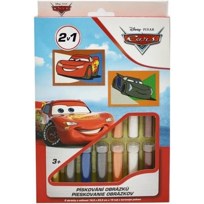 Red Castle Pieskovanie obrázkov 2v1 Disney Cars