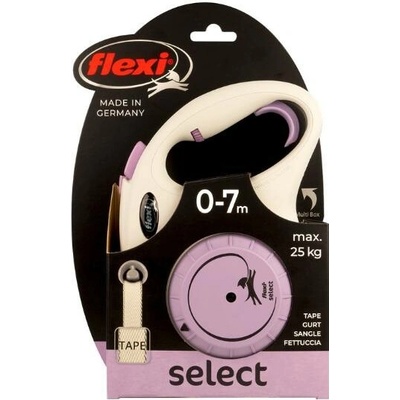 FLEXI Vodítko Select pásek světle