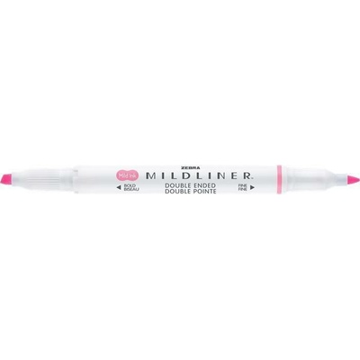 Zebra Mildliner Fluorescent růžová 78170