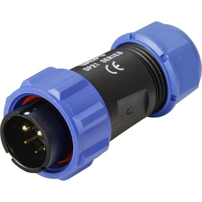 Weipu SP2110 / P 5B II priemyselný kruhový konektor, 1 ks