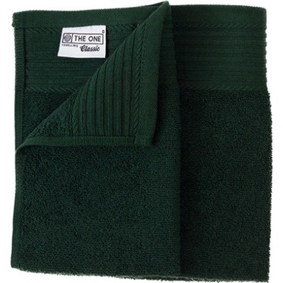 The One Towelling T1 30 Dark Green 30 x 50 cm