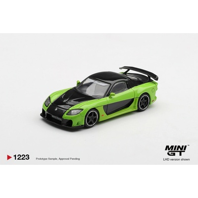 MINI GT Mazda RX-7 VeilSide Fortune7 Green 1:64