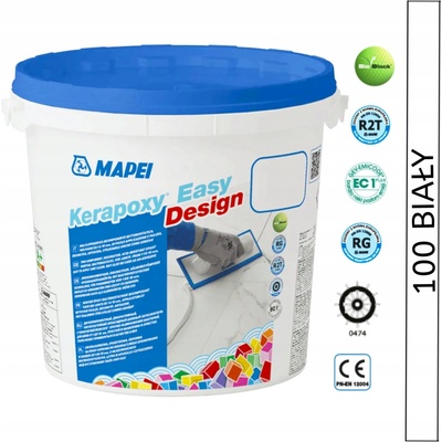 Mapei Kerapoxy Easy Design 3 kg bílá – Hledejceny.cz