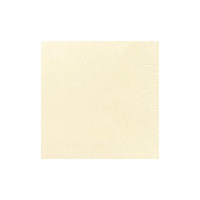 DUNI Servítka 3V 33x33 cm krémová 125 ks