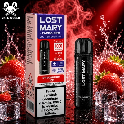 ElfBar Lost Mary Tappo cartridge Strawberry Ice 1 x 2 ml 20 mg