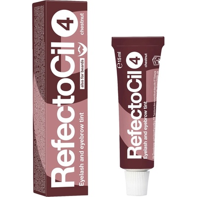 RefectoCil barva na řasy a obočí 4 kaštanová 15 ml – Hledejceny.cz