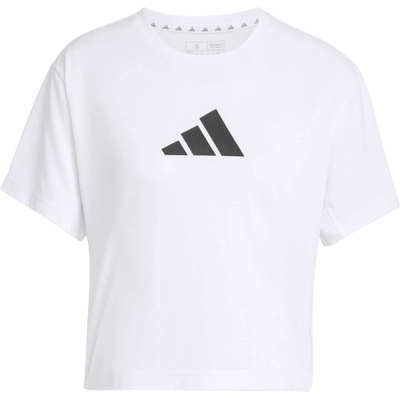 adidas Dámské sportovní triko WE BL TEE Bílá Černá – Hledejceny.cz