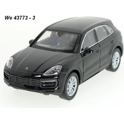 Welly Porsche Cayenne Turbo black code 43773 modely aut 1:34