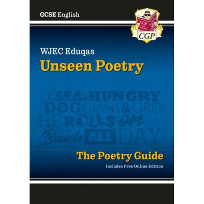 New GCSE English WJEC Eduqas Unseen Poetry Guide includes Online Edition - CGP Books
