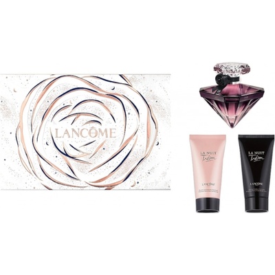 Lancôme La Nuit Trésor pro ženy EDP 30 ml + tělové mléko 50 ml + sprchový gel 50 ml dárková sada – Hledejceny.cz