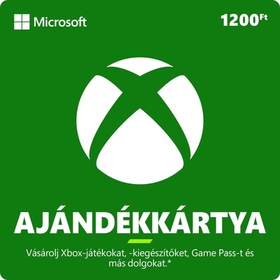 Microsoft Xbox Live predplatená karta 1200 HUF