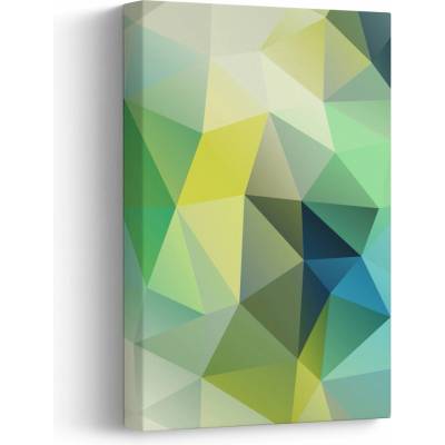 Obraz geometrické abstrakcie, jednodielny 20x30 cm