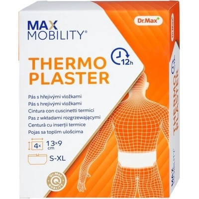 Dr. Max Thermoplaster 13 x 9,5 cm 4 ks