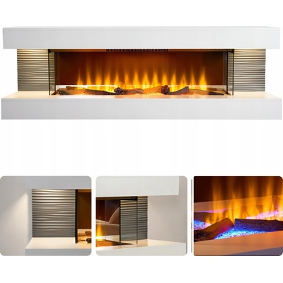 Sureflame WM-9332 XL velkorysý nástěnný elektrický krb