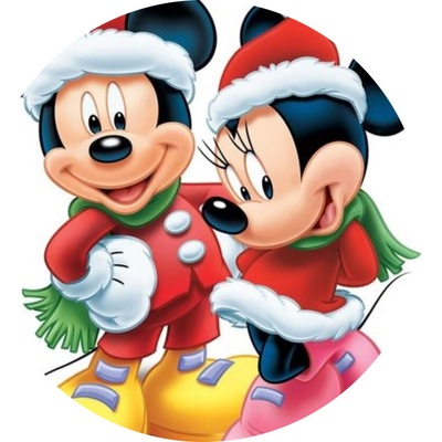 Jedlý papír MICKEY MOUSE – Mickey a Minnie ● Určení: Obrázek na dort – Hledejceny.cz