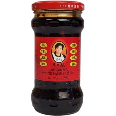 Laoganma Omáčka z černých fazolí s chilli 280 g