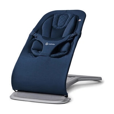 Ergobaby lehátko Evolve Bouncer midnight modrá