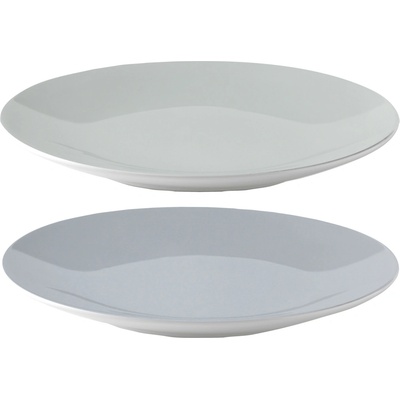 Stelton Jedálenský tanier EMMA 22 cm modrá kamenina 2 ks
