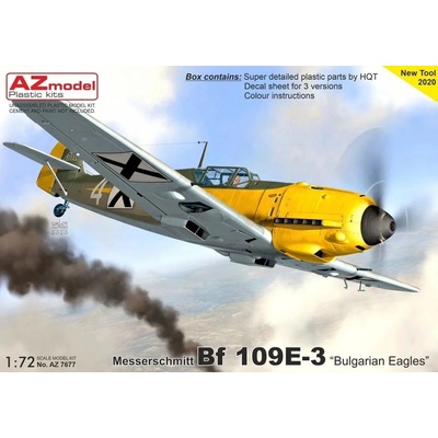 AZmodel Eagle Messerschmitt Bf 109E-3 Bulgarian s3x camo 7677 1:72