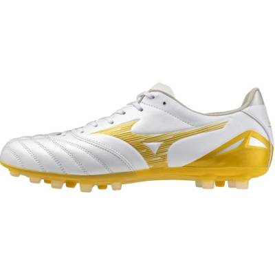 Mizuno MORELIA NEO IV PRO AG U White/MP Gold/Cool Gray 3C