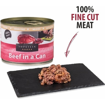 Topstein hovädzie v plechu 200 g