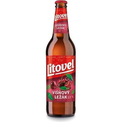 Litovel 11 Višňový ležák 4,1% 0,5 l (sklo)
