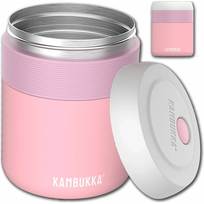 Kambukka Bora Termoska na jídlo Baby Pink 600 ml