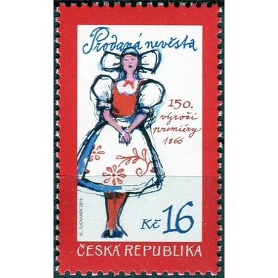 Česká pošta (2016) č. 887 ** - Česká republika - Prodaná nevěsta