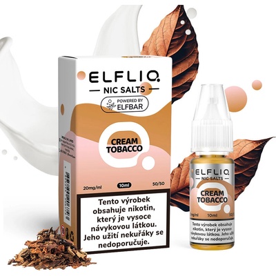 ELF LIQ Cream Tobacco 10 ml 20 mg – Hledejceny.cz