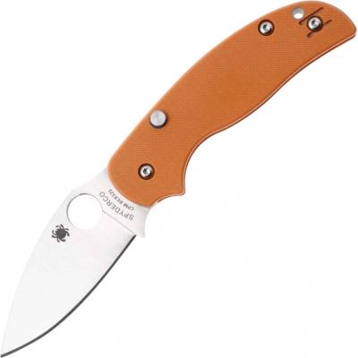 Spyderco Sage 6 Burnt Orange G-10 CPM REX 121 C123GPBOR
