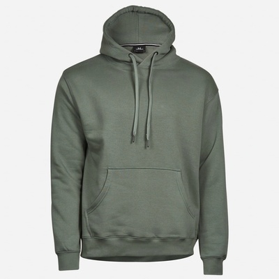 Tee Jays 5430 mikina s kapucňou zelená leaf