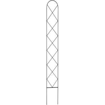 Mříž na rostliny CHRIS 150 x 15 cm černá metalíza