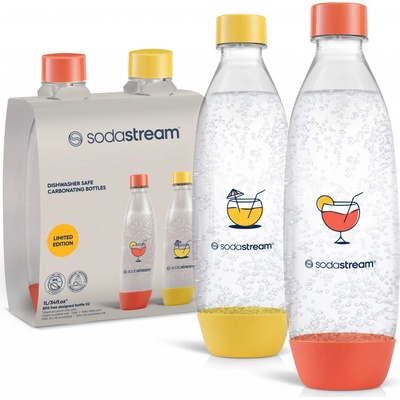 Sodastream Fuse Twinpack Orange/Yellow 1 l – Hledejceny.cz