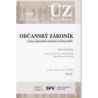 ÚZ 1649 Občanský zákoník