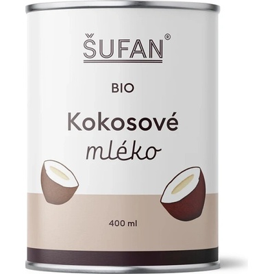 Šufan BIO Kokosové mléko 400 ml – Hledejceny.cz