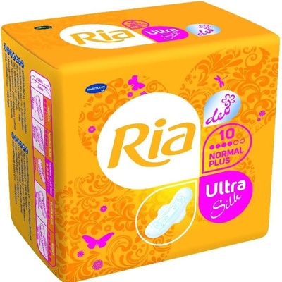 Ria Ultra Normal Plus Deo 10 ks – Hledejceny.cz