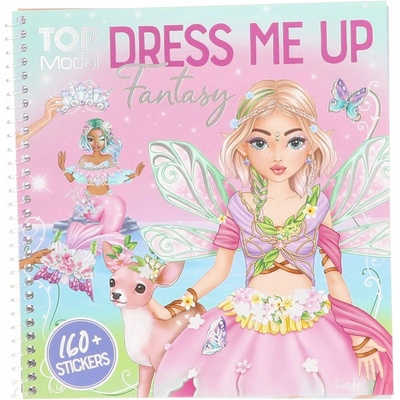 Omaľovánka TOP Model Dress Me Up Fantasy 13439