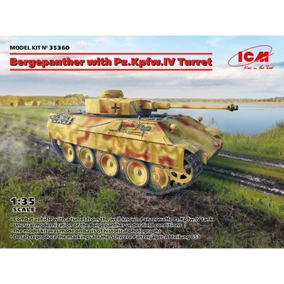 ICM Bergepanther w/ Pz.Kpfw.IV Turret 35360 1:35