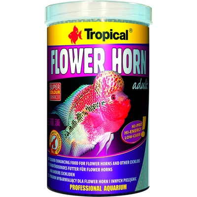 Tropical Flower Horn Adult Pellet 500 ml/190 g